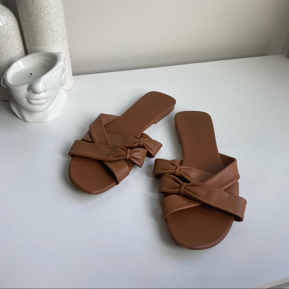 Brown ZARA sandals - US 9